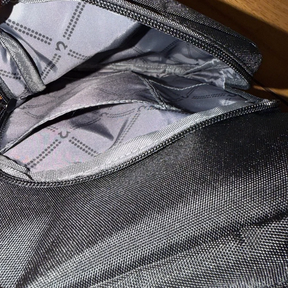 True Religion Black Men's Sling Crossbody Bag
